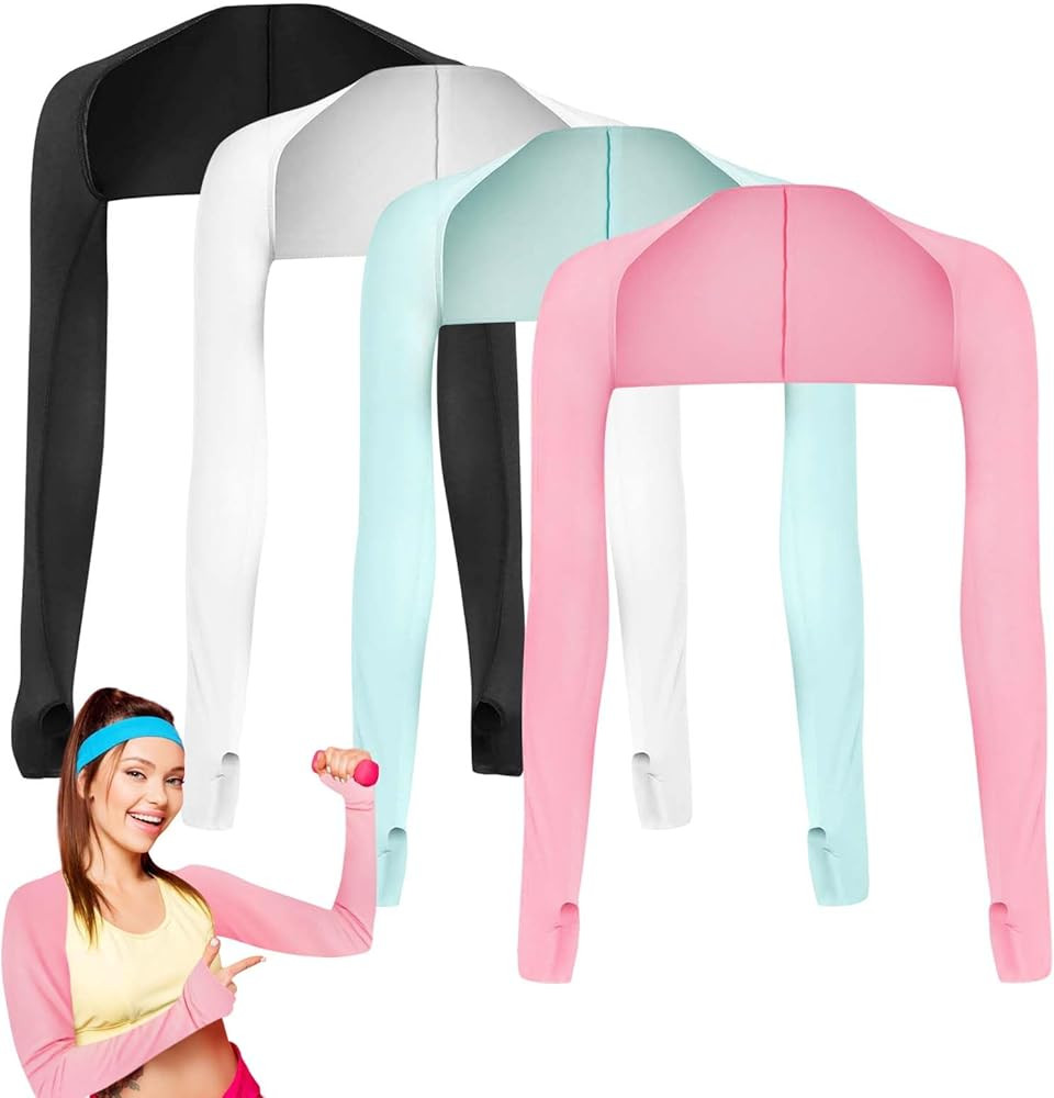 PHOGARY Cooling Shawl Arm Sleeves Sun Uv Protection Cooler Shrug, Comfortable & Breathable Anti-U... | Amazon (US)