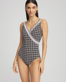 Gottex Golden Chic Surplice Swimsuit | Chico's