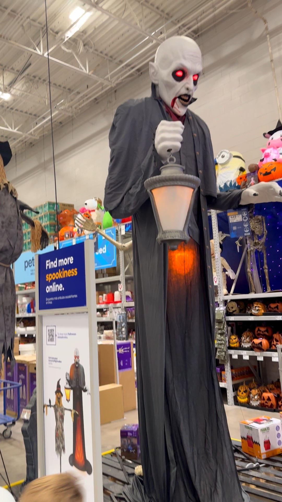 Halloween is my fave holiday!  This is a 12 foot Night Walker  I watched a kid turn this on and his soul
Left his body 😂😂 #halloween #halloweendecoration #spookyseason 

#LTKFamily #LTKKids #LTKSeasonal