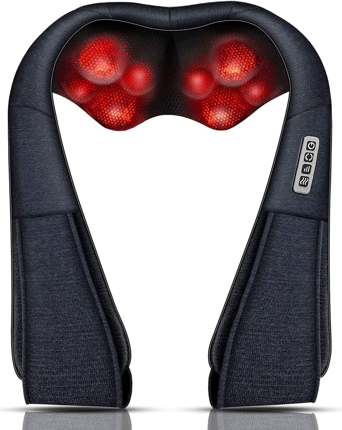 MoCuishle Neck Massager, Back Massager with Heat, Shiatsu Shoulder Massager for Neck Pain Back Pa... | Amazon (US)