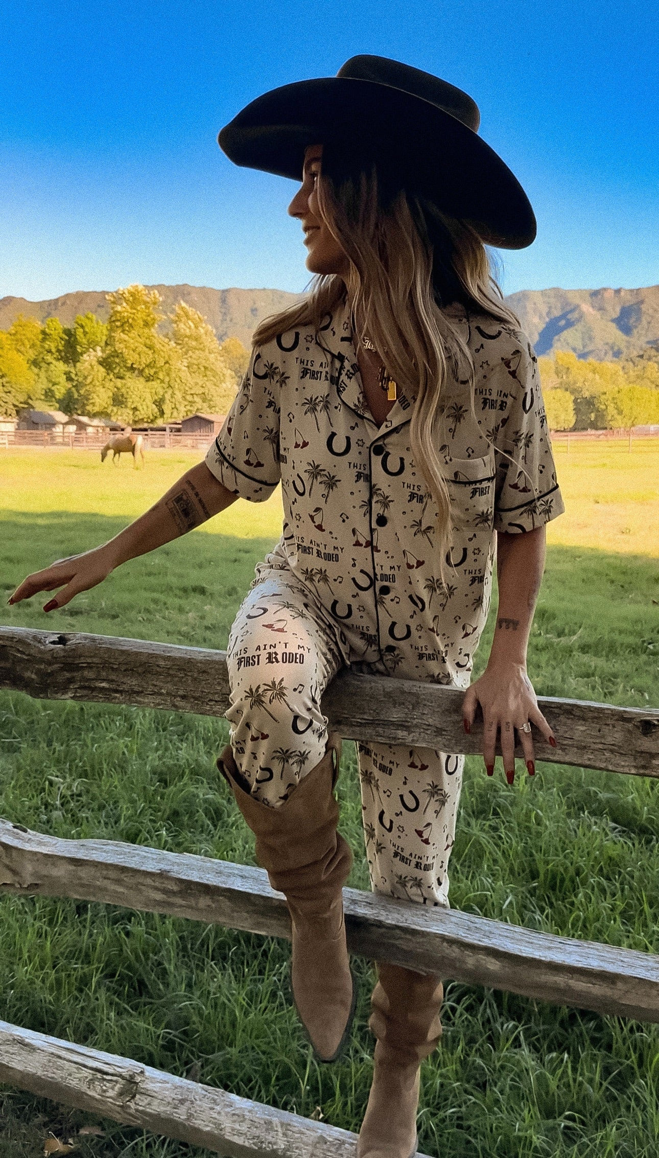 This Ain't My First Rodeo Adult Bamboo Set | Jagger and Cash