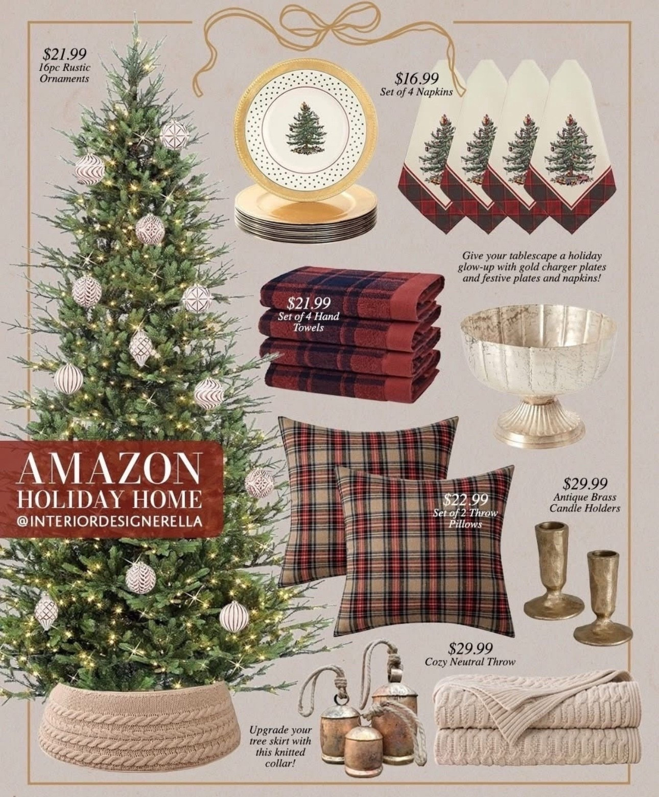 Scroll to shop! Follow for more finds! Xo! 🥰 

#LTKHoliday #LTKFindsUnder100 #LTKFindsUnder50