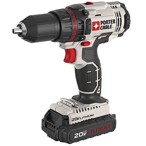 PORTER-CABLE 20V MAX* Cordless Drill/Driver, 1/2-Inch, Tool Only (PCC601LB) | Amazon (US)
