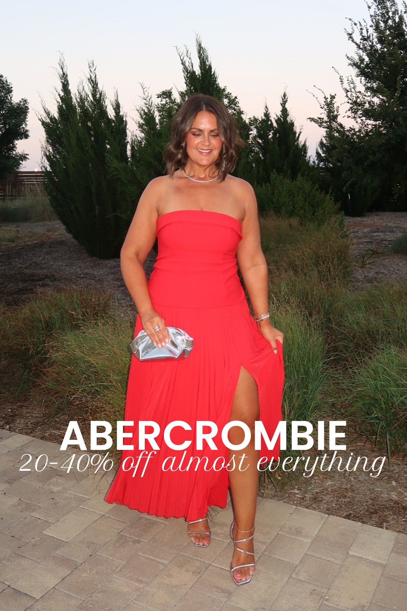 20-40% off almost everything from Abercrombie! Sized down to a medium in the top and skirt ❤️‍🔥

Size 12, midsize, cocktail party, @abercrombie  wedding guest dress

#LTKSeasonal #LTKootd #LTKMidsize