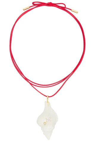 Eliou Laria Wrap Necklace in Red from Revolve.com | Revolve Clothing (Global)