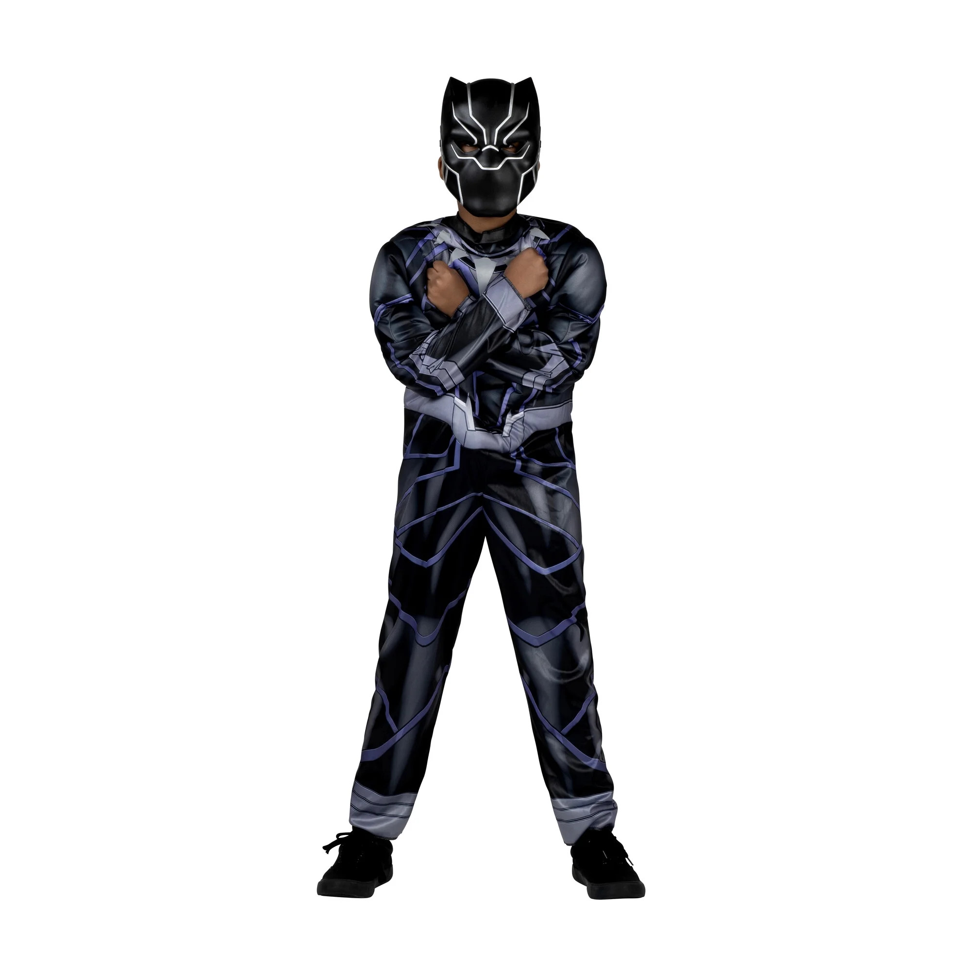 Marvel Black Panther Halloween Costume for Children Youth Boys S (6/7), by Jazwares | Walmart (US)