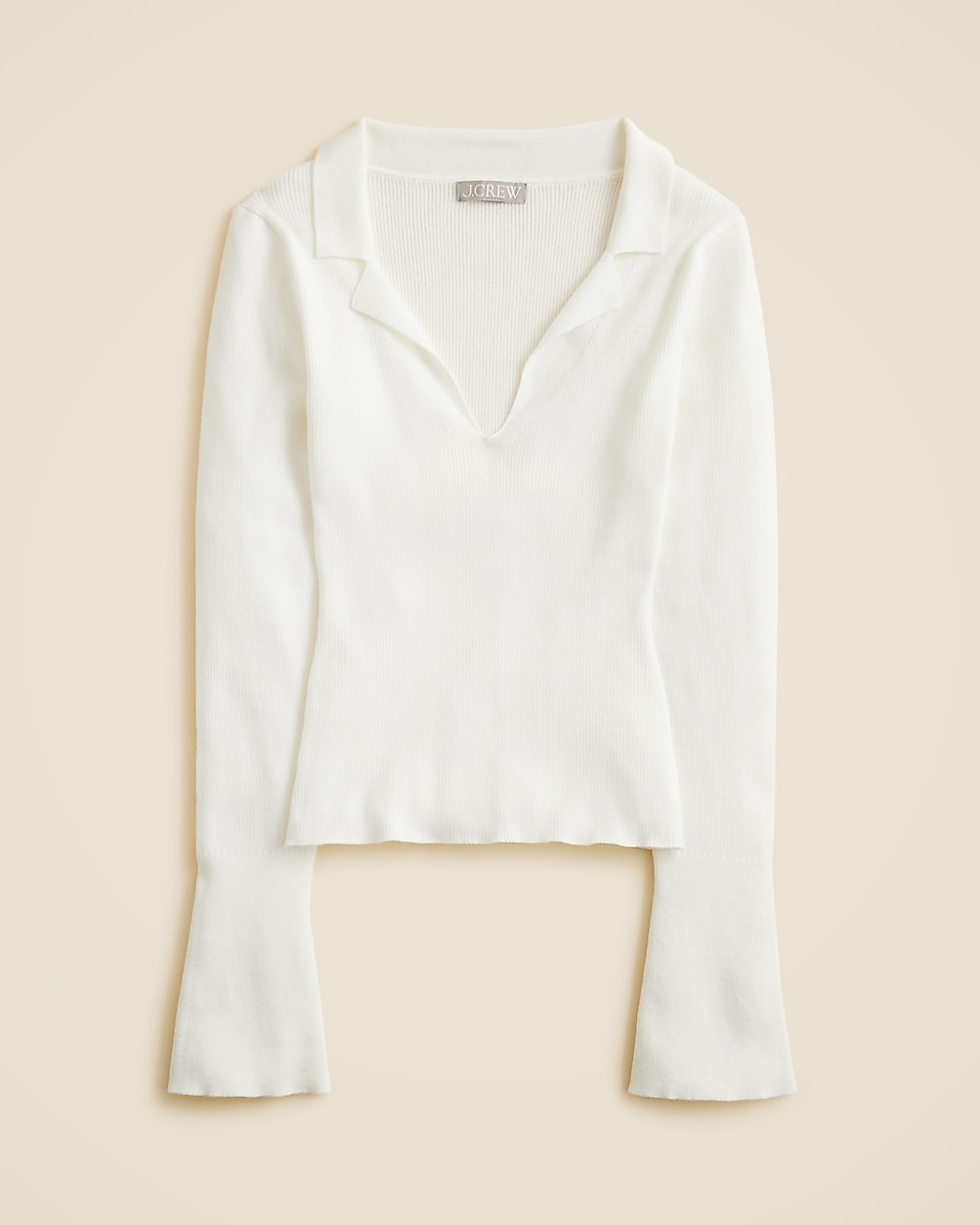 Fitted pullover sweater in TENCEL™ lyocell blend | J. Crew US