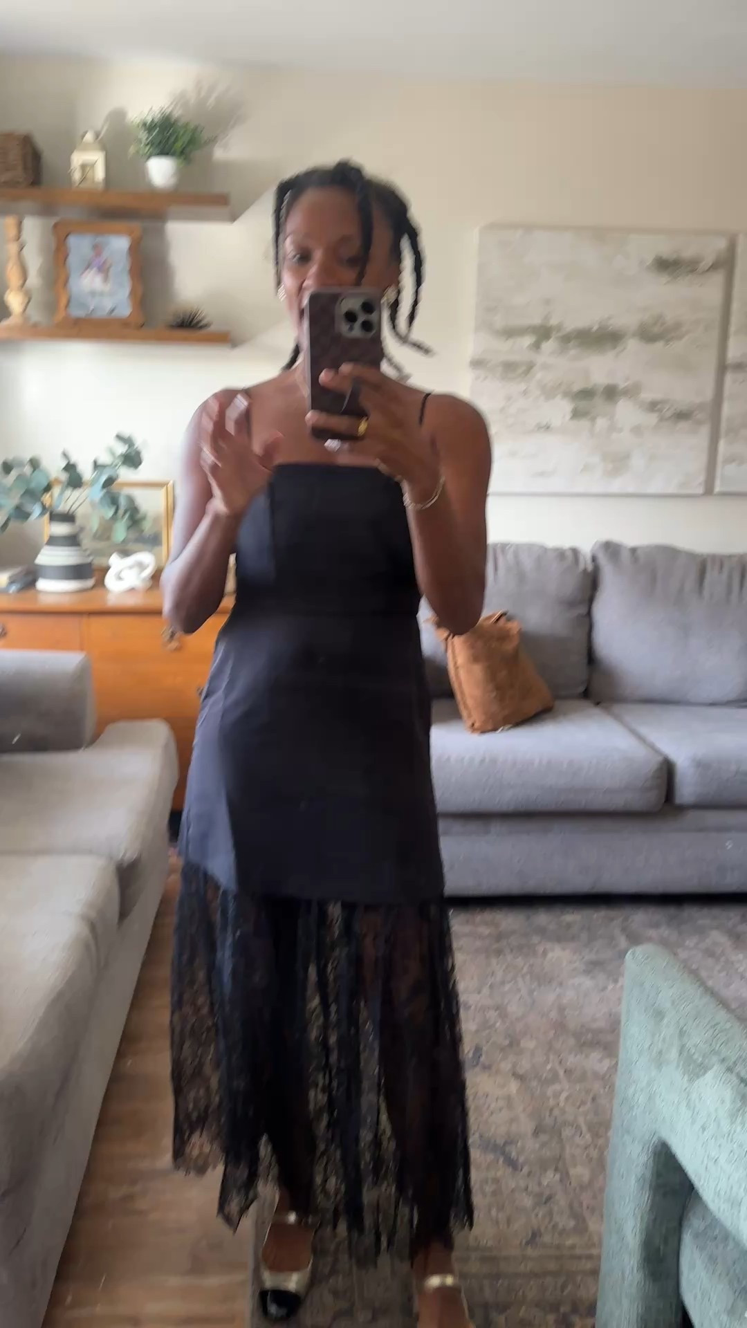 Party dress season . Wearing size 0 petite 