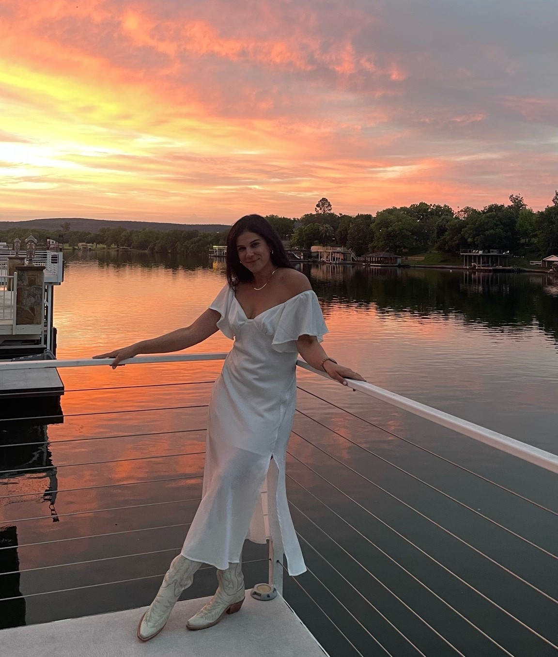 Loved this dress from Amazon for my rehearsal dinner 🤍

#LTKootd #LTKSeasonal #LTKWedding