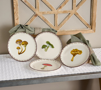 Mushroom Dessert Plates