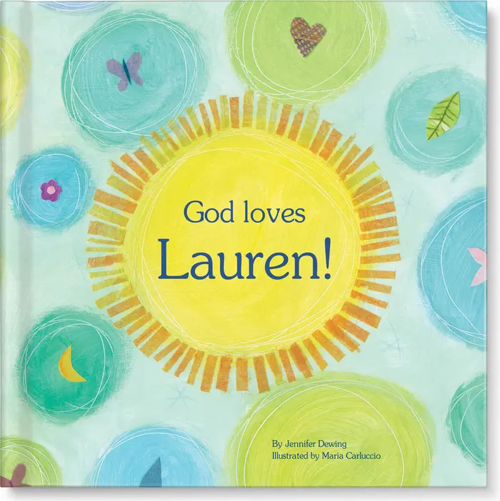 'God Loves You' Personalized Storybook | Nordstrom
