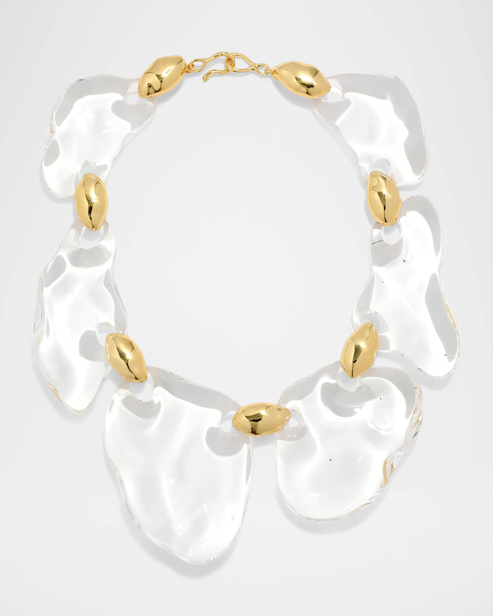 Liquid Lucite Pebble Necklace | Neiman Marcus