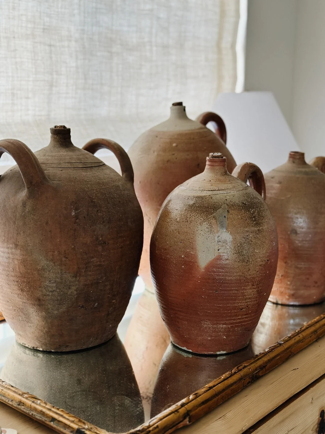 Antique French Provincial Earthenware Jugs and Pots - Etsy | Etsy (US)