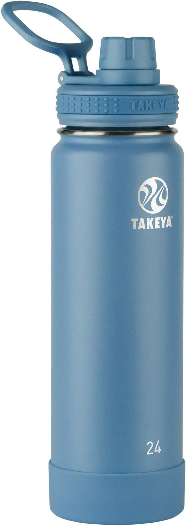 Takeya Actives 24 oz Vacuum Insulated Stainless Steel Water Bottle with Spout Lid, Premium Qualit... | Amazon (US)