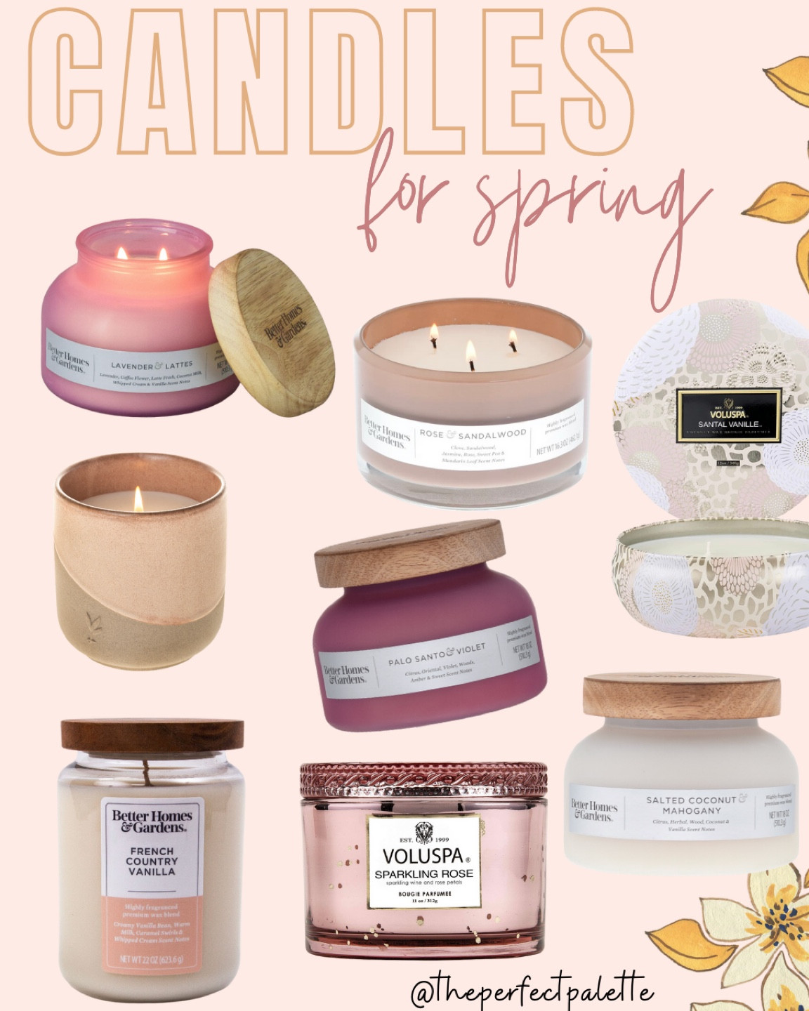 Candles for Spring! 🕯 🌸 

Candle, pillar candle, Better Homes & Gardens,

#LTKparties #LTKhome #LTKwedding