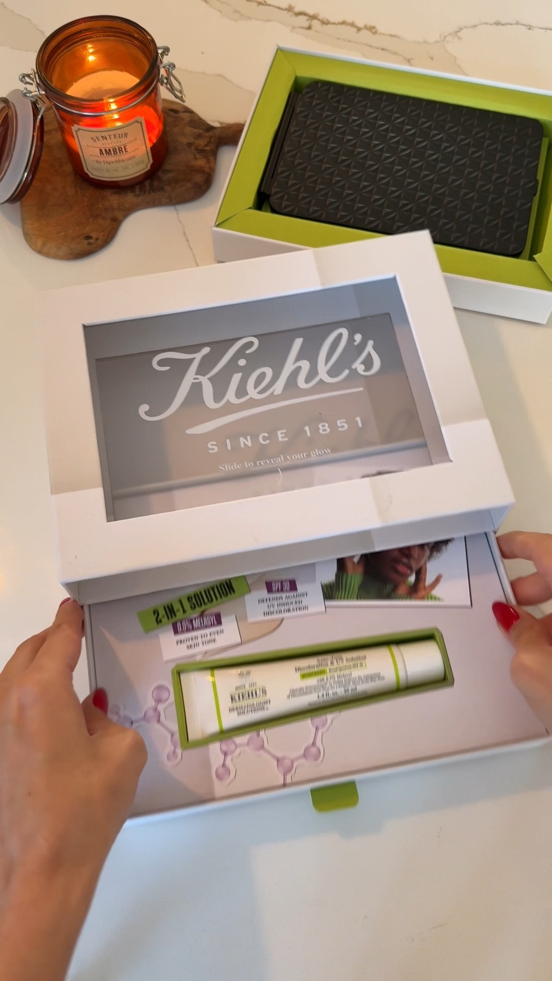 Kiehl's Auto-Tone Discoloration & UV Solution is a game-changer in my skincare routine! It’s a powerful treatment with SPF 30 and 0.5% Melasyl that visibly reduces dark spots, patches, and post-blemish marks, leaving my skin with a natural, even tone. With patent-pending technology, it not only treats discoloration but also protects against UV damage, giving my skin a radiant, healthy glow. Perfect for anyone looking for an all-in-one solution to target discoloration and prevent further damage! 

#Kiehls #DiscolorationTreatment #SPF30 #DarkSpotCorrector #EvenSkinTone #UVProtection #HealthySkin #RadiantSkin #SkincareRoutine #Melasyl #GlowingSkin #SkinCareEssentials #DarkSpotRemedy #PostBlemishCare #SunProtection 

#LTKTravel #LTKOver40 #LTKBeauty