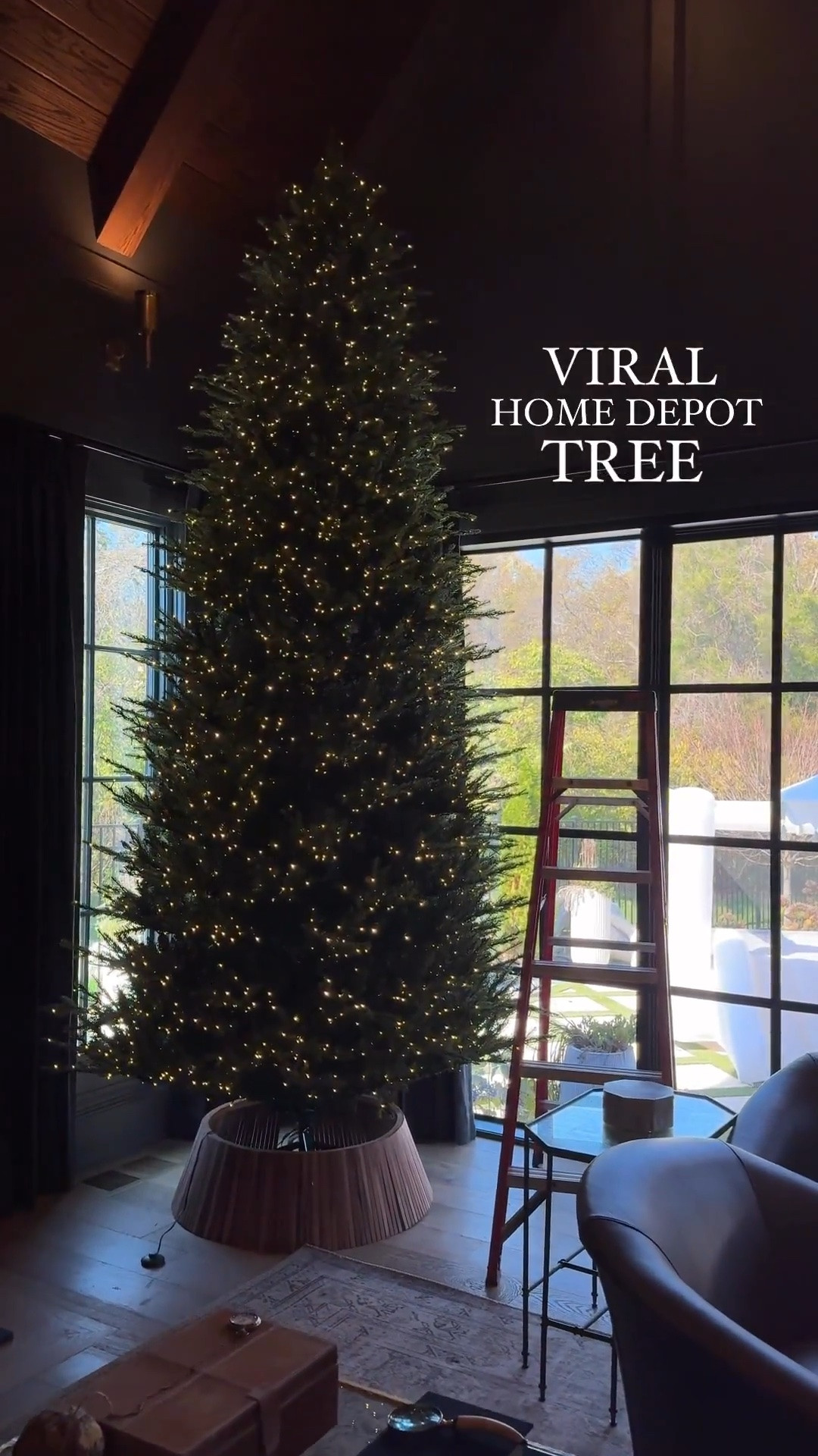 Sharing the viral Christmas tree from Home Depot before it goes out of stock this year! Great time to snag it early if you’ve been eying it the last few years because it sells out fast! We love it so much- amazing quality, full branches & lots of light settings! Ours is the 12ft full version!