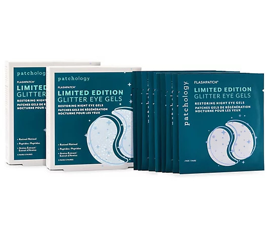 Patchology Special Edition Restoring Night Glitter Eye Gel Du - QVC.com | QVC