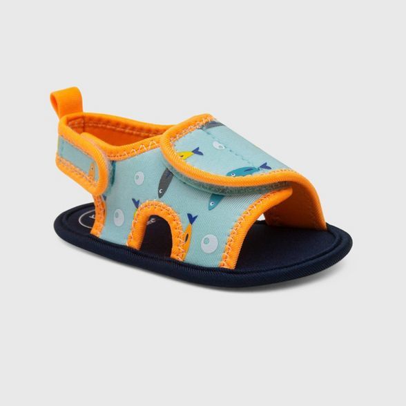 Ro+Me by Robeez Baby Boys' Fish Ankle Strap Sandals | Target
