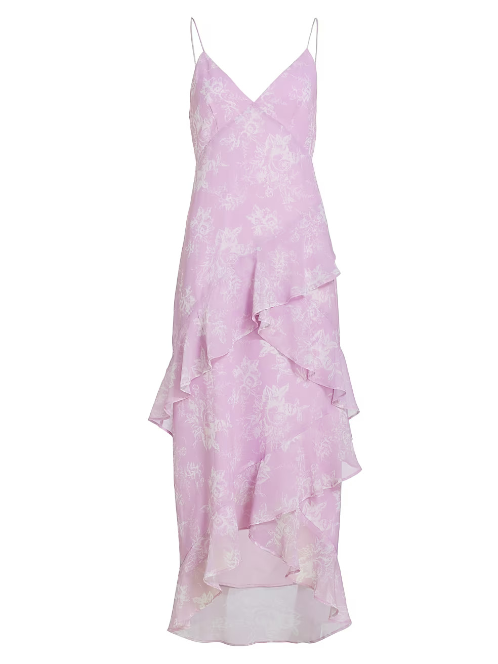 Floral Ruffled Maxi Dress | Saks Fifth Avenue