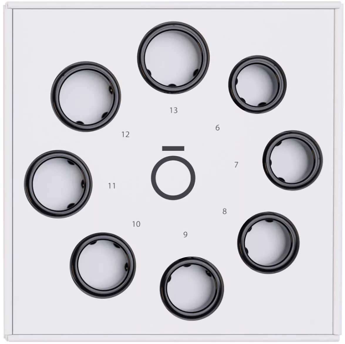 Oura Ring Sizing Kit White … curated on LTK