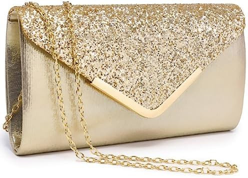 Dasein Women Evening Bags Formal Clutch Purses for Wedding Party Prom Handbags with Shoulder Stra... | Amazon (US)