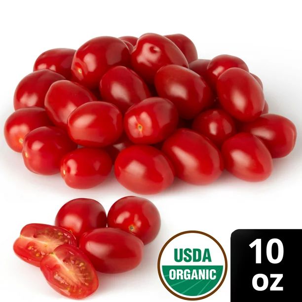 Organic Cherry Tomato, 10 oz Clam Shell - Walmart.com | Walmart (US)