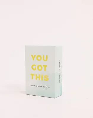 Gift Republic you got this quote cards | ASOS (Global)