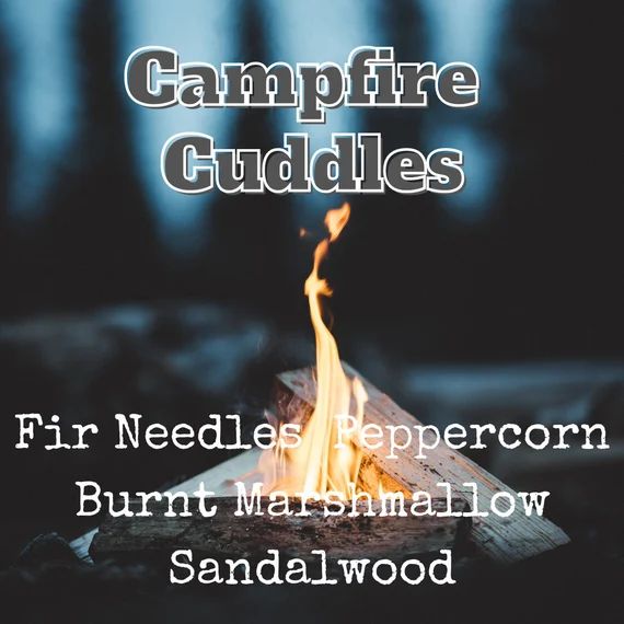 Campfire Cuddles | Scented Wax Melt | 3 oz | Fall Collection | Etsy (US)