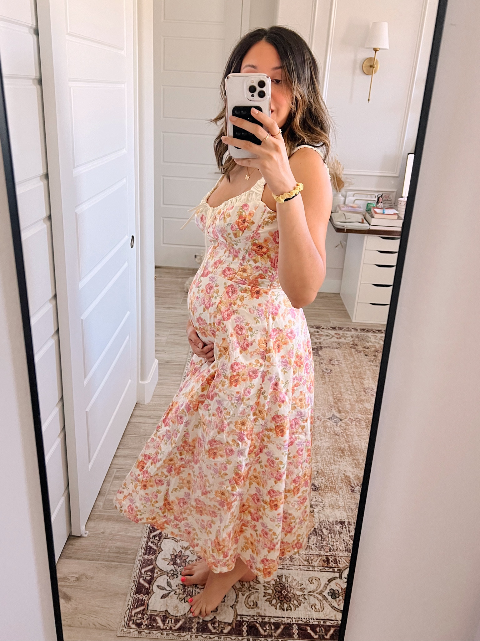 The dress I wore to my baby shower is on sale!! !

#LTKHoliday #LTKCyberWeek #LTKsalealert