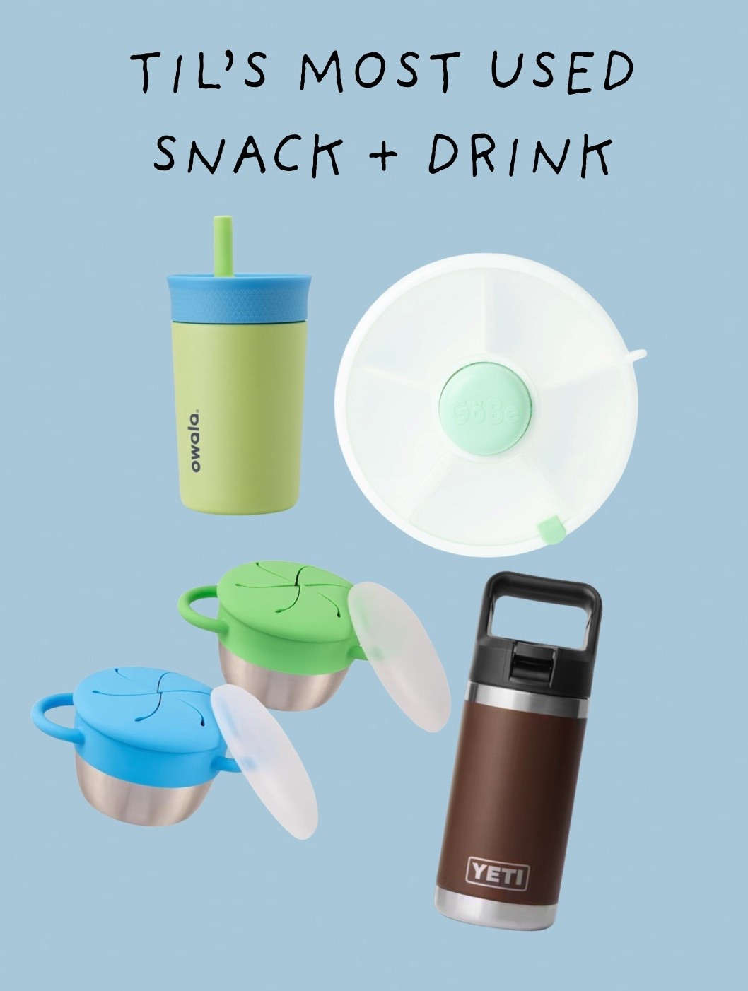 TIL’S MOSTED USED SNACK + DRINK! 

#LTKmomlife