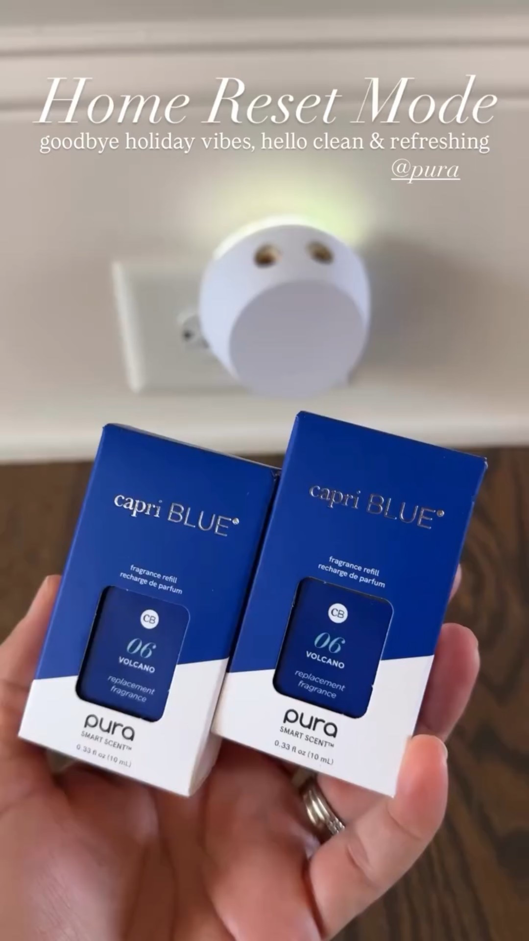 Out with the holiday cozy, in with clean, bright energy it
| love starting a new year with simple swaps that make everyday life feel lighter.
Fresh scent, calm home, better mood.
Linked my Pura diffuser + current favorite scents 

#LTKOver40 #LTKSeasonal #LTKHome