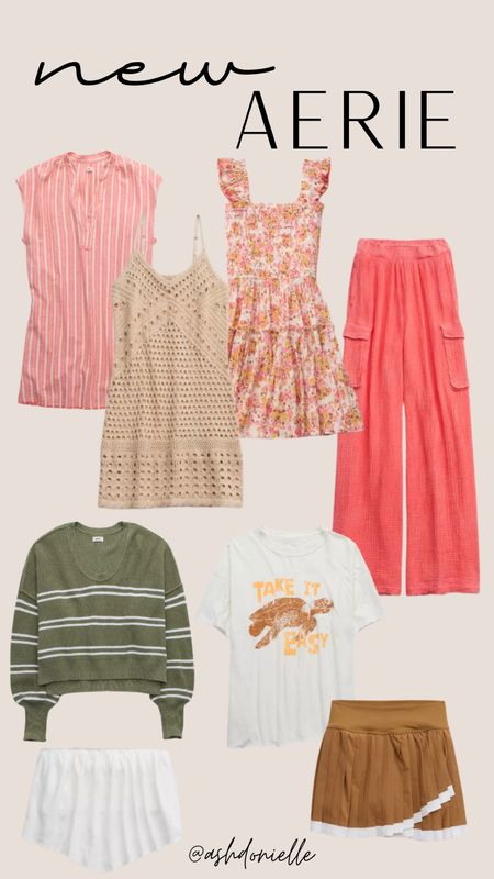 New aerie - spring aerie - aerie spring arrivals - swimsuits coverups - spring dresses - spring fashion - casual spring outfits - aerie loungewear - spring loungewear 

#LTKfindsunder50 #LTKSeasonal #LTKstyletip