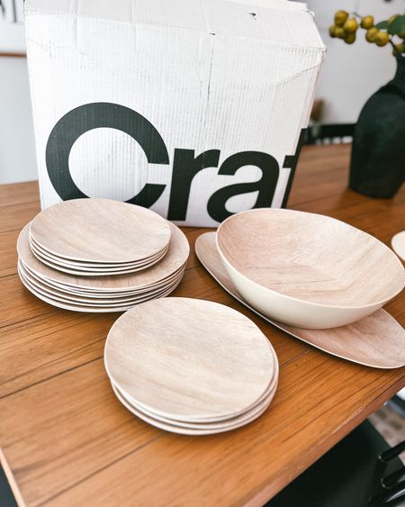 My favorite new melamine set from Crate and Barrel! Dishwasher said, BPA, free, and so durable and perfect for summer nights on the deck! On sale now!

#LTKSeasonal #LTKSaleAlert #LTKHome