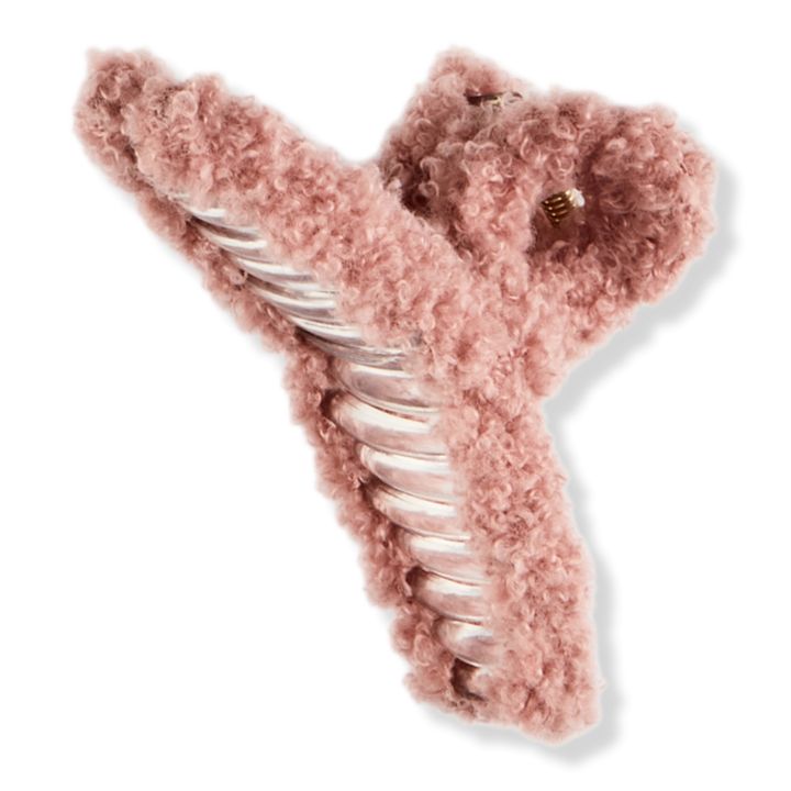 Pink Sherpa Claw Clip | Ulta