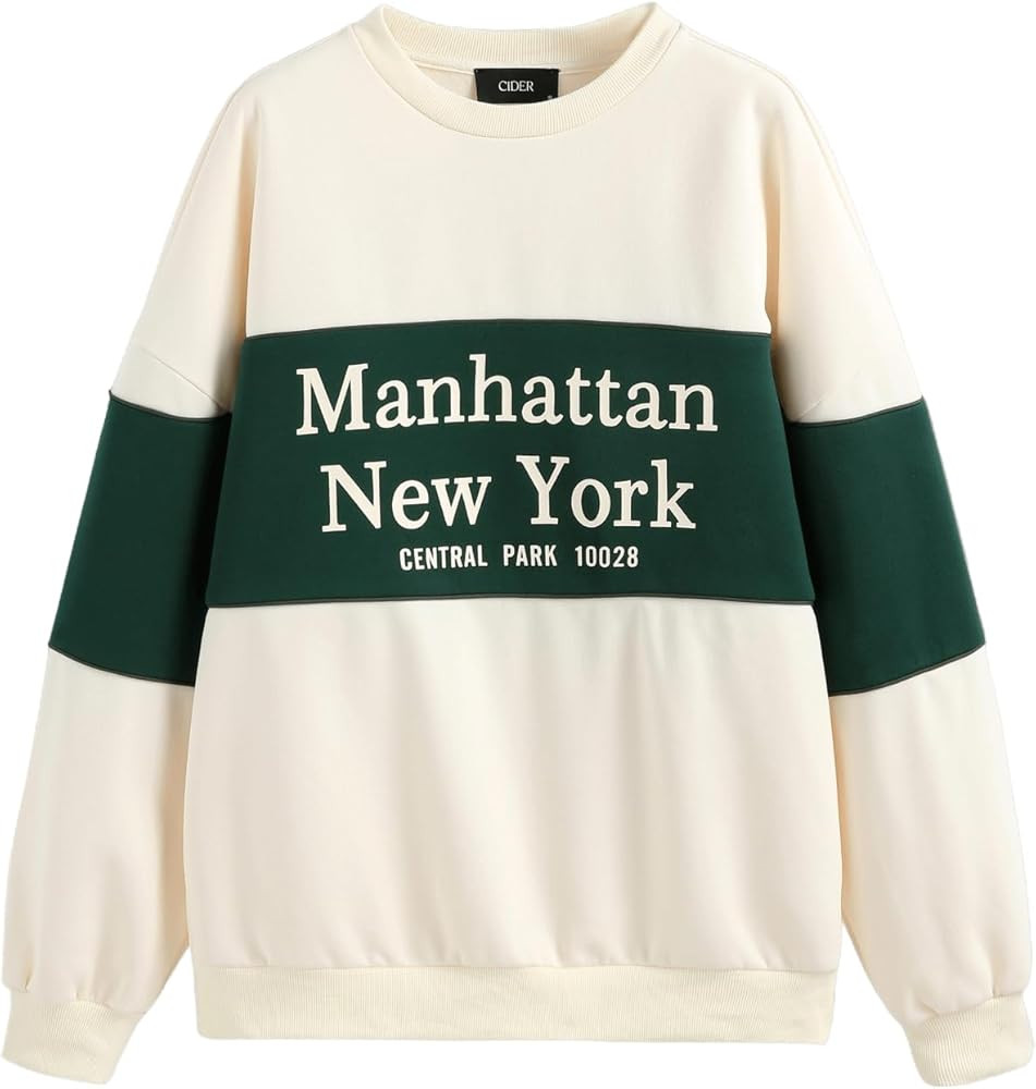 CIDER Terry Oversized Sweatshirt | Amazon (US)