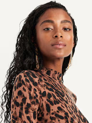 Mock Neck Maxi Dress | Old Navy (US)