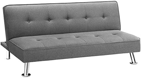 Homall Futon Sofa Bed Modern Collection Convertible Fabric Folding Recliner Lounge Couch for Living  | Amazon (US)