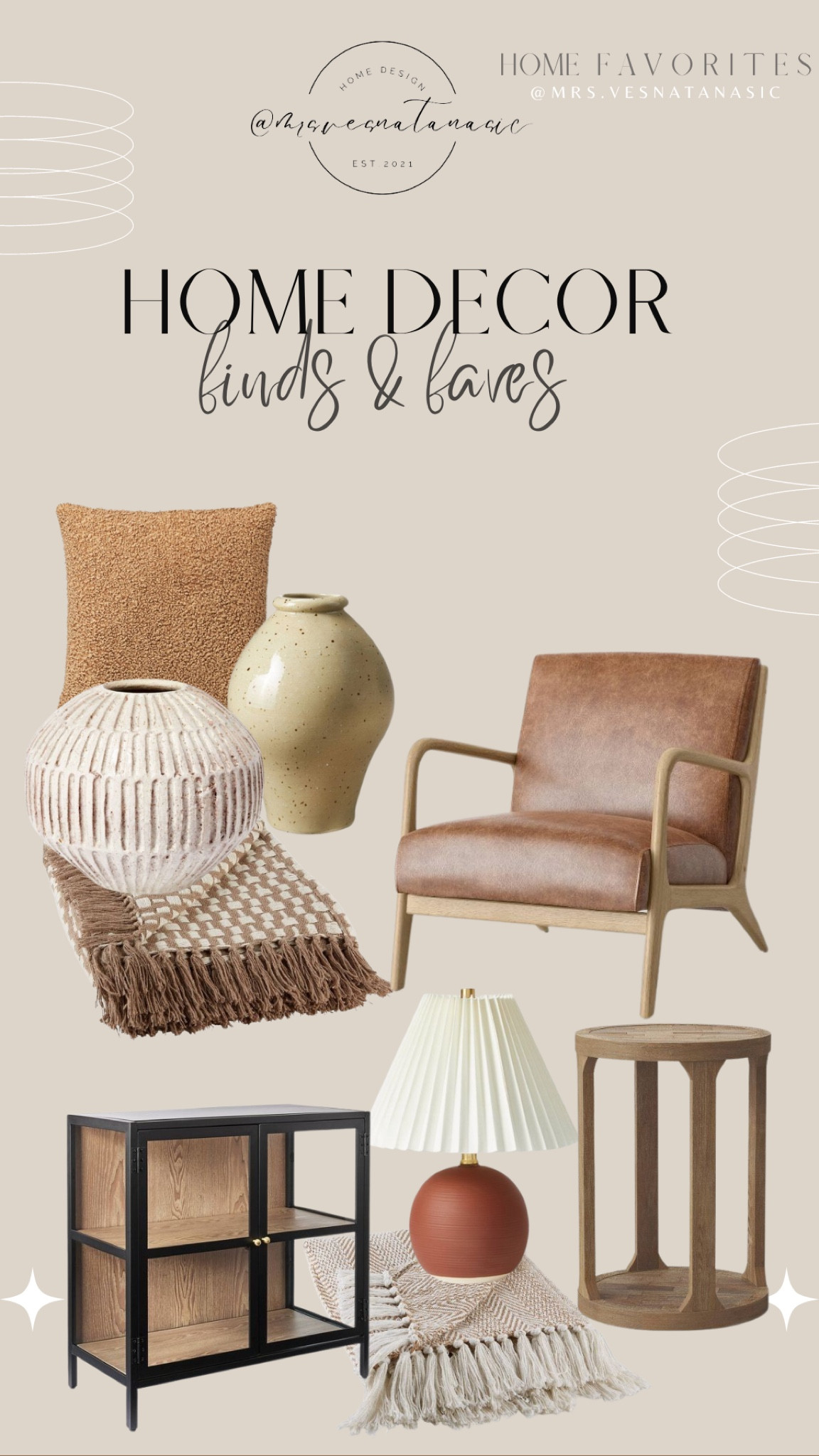 Affordable home finds 🤎

Follow @mrs.vesnatanasic on Instagram for daily home decor, interior design, styling & daily inspiration weekend sale, studio mcgee x target new arrivals, coming soon, new collection, fall collection, spring decor, console table, bedroom furniture, dining chair, counter stools, end table, side table, nightstands, framed art, art, wall decor, rugs, area rugs, target finds, target deal days, outdoor decor, patio, porch decor, sale alert, dyson cordless vac, cordless vacuum cleaner, tj maxx, loloi, cane furniture, cane chair, pillows, throw pillow, arch mirror, gold mirror, brass mirror, vanity, lamps, world market, weekend sales, opalhouse, target, jungalow, boho, wayfair finds, sofa, couch, dining room, high end look for less, kirkland’s, cane, wicker, rattan, coastal, lamp, high end look for less, studio mcgee, mcgee and co, target, world market, sofas, couch, living room, bedroom, bedroom styling, loveseat, bench, magnolia, joanna gaines, pillows, pb, pottery barn, nightstand, cane furniture, throw blanket, console table, target, joanna gaines, hearth & hand, arch, cabinet, lamp, cane cabinet, amazon home, world market, arch cabinet, black cabinet, crate & barrel, checkered, leather. 

#LTKhome #LTKSeasonal #LTKsalealert