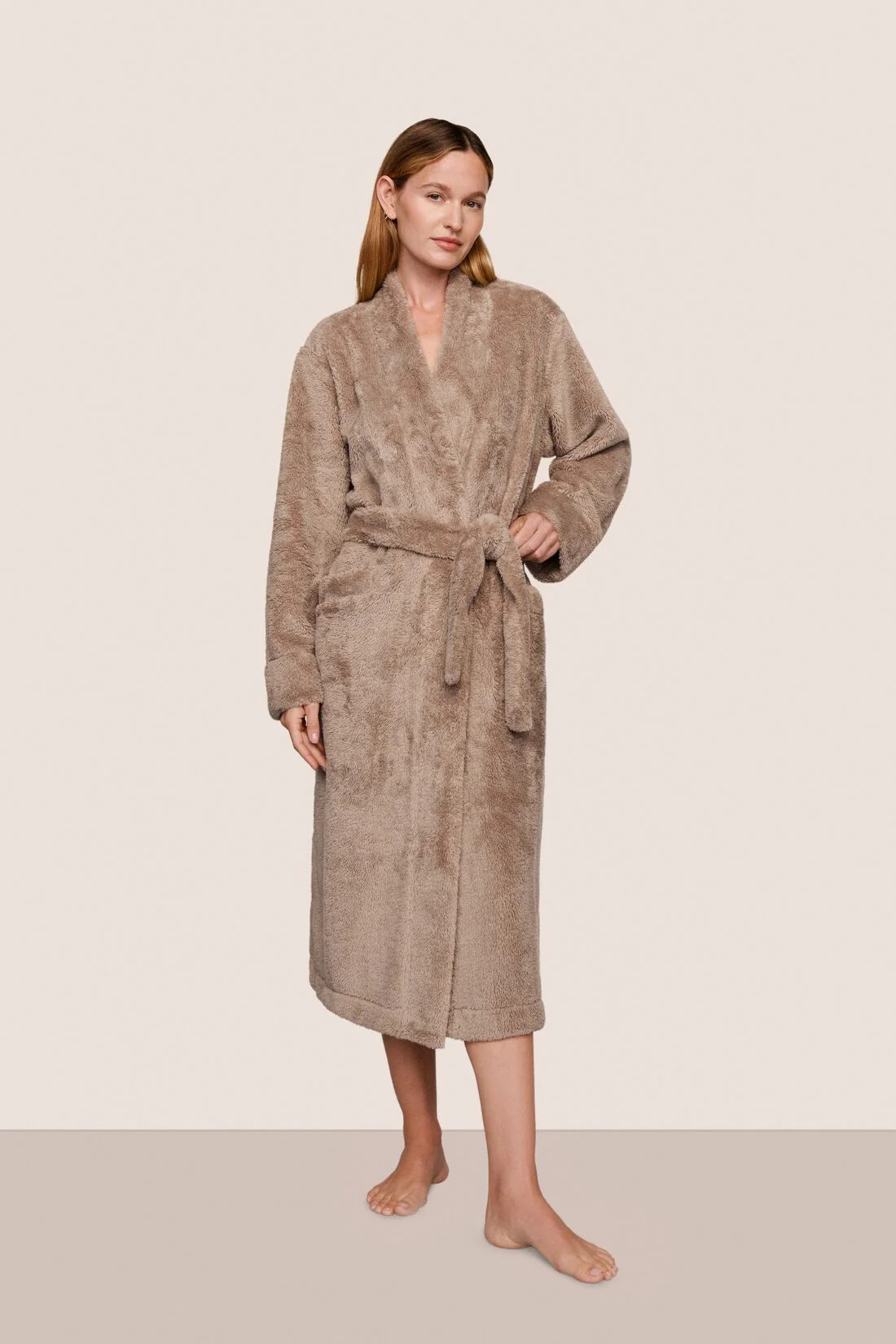 Renew Plush Long Robe | Eberjey