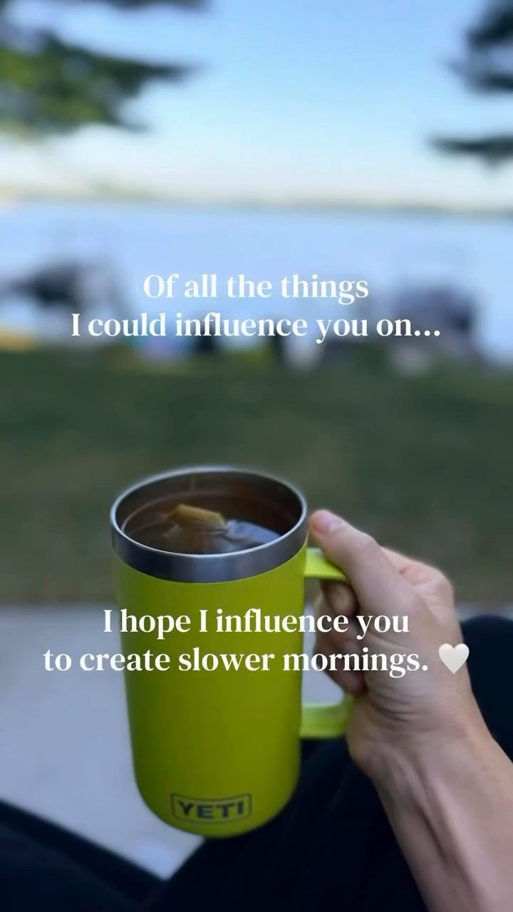 Of all the things I share, I hope this is the one I influence you on the most! 

Anyone else love a good slow morning?  Tell me what you do!

#slowmorning #nervoussystem #slowdown #morning #morningroutines

#LTKmomlife #LTKselfcare #LTKmorningroutine
