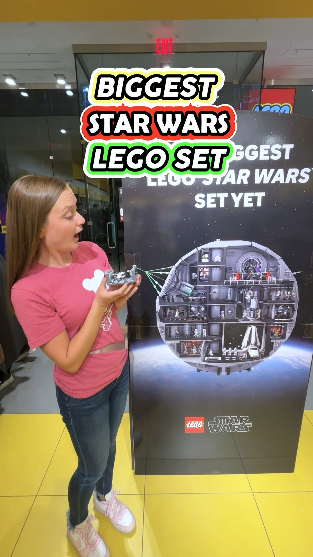 BIGGEST Star Wars LEGO Set Now Available! 🤯🧱(Death Star LEGO Set)

LEGO has officially launched the biggest Star Wars LEGO set yet and we were there to celebrate! This is the new LEGO Death Star that features over 9,000 pieces and 38 mini figures! Let’s look at the store model together and also get a sneak peak at the box.

Special thanks to the @lego ​⁠Group for inviting us out for the launch party! We had a great time celebrating!

Would you add the new Death Star to your LEGO collection?! 


#LTKFamily #LTKHome #LTKKids
