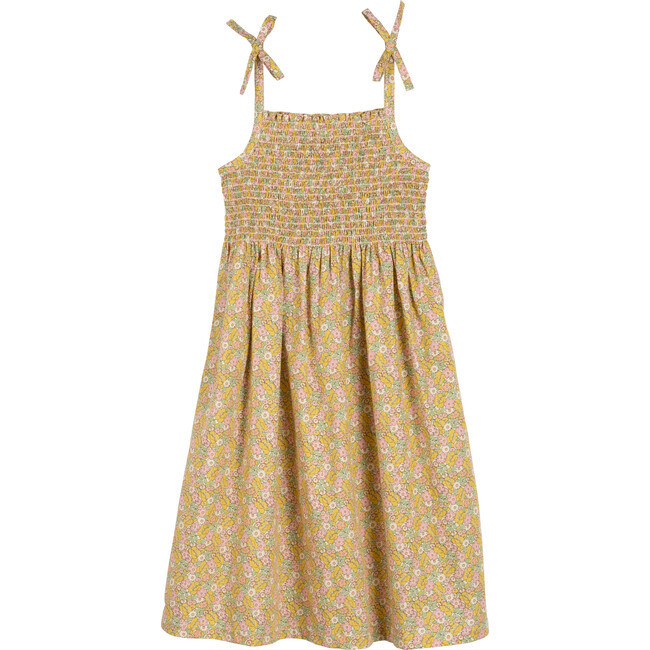 Rosie Dress, Yellow Ditsy Floral | Maisonette