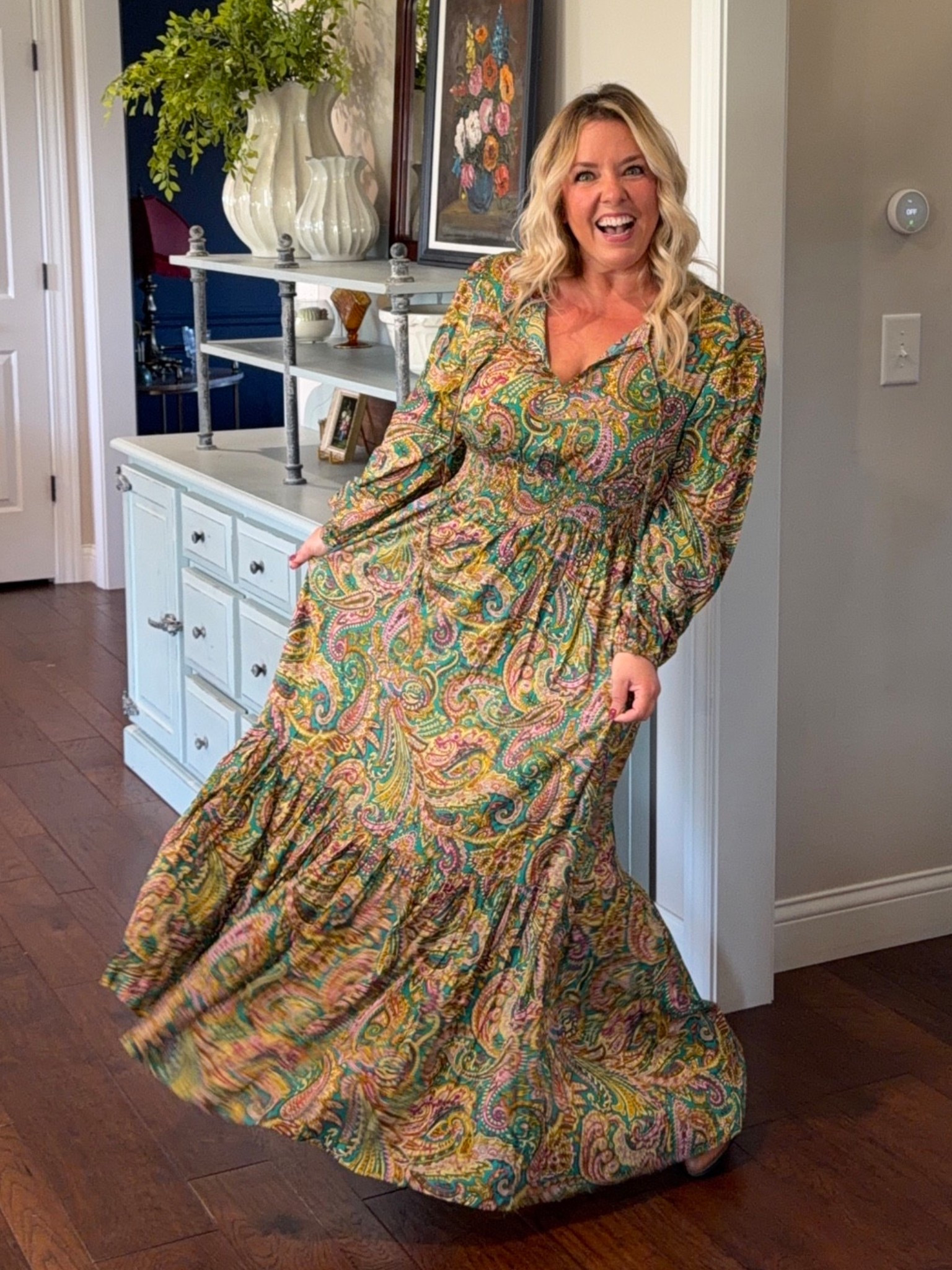 I ordered this long sleeve maxi dress in 2 other colors b/c I loved this one so much! Easy to dress up or down, heels, booties, flats, add a jacket, just SO GOOD! Wearing my true sz 12! I linked everything from my recent Shein order as I know that site scares some people but I sorted through the not so great stuff to find you all the GREAT ones! Scroll my LTK to see them all styled & remember Shein offers FREE returns so don’t be scared to try them! 

#LTKPetite #LTKMidsize #LTKFindsUnder50