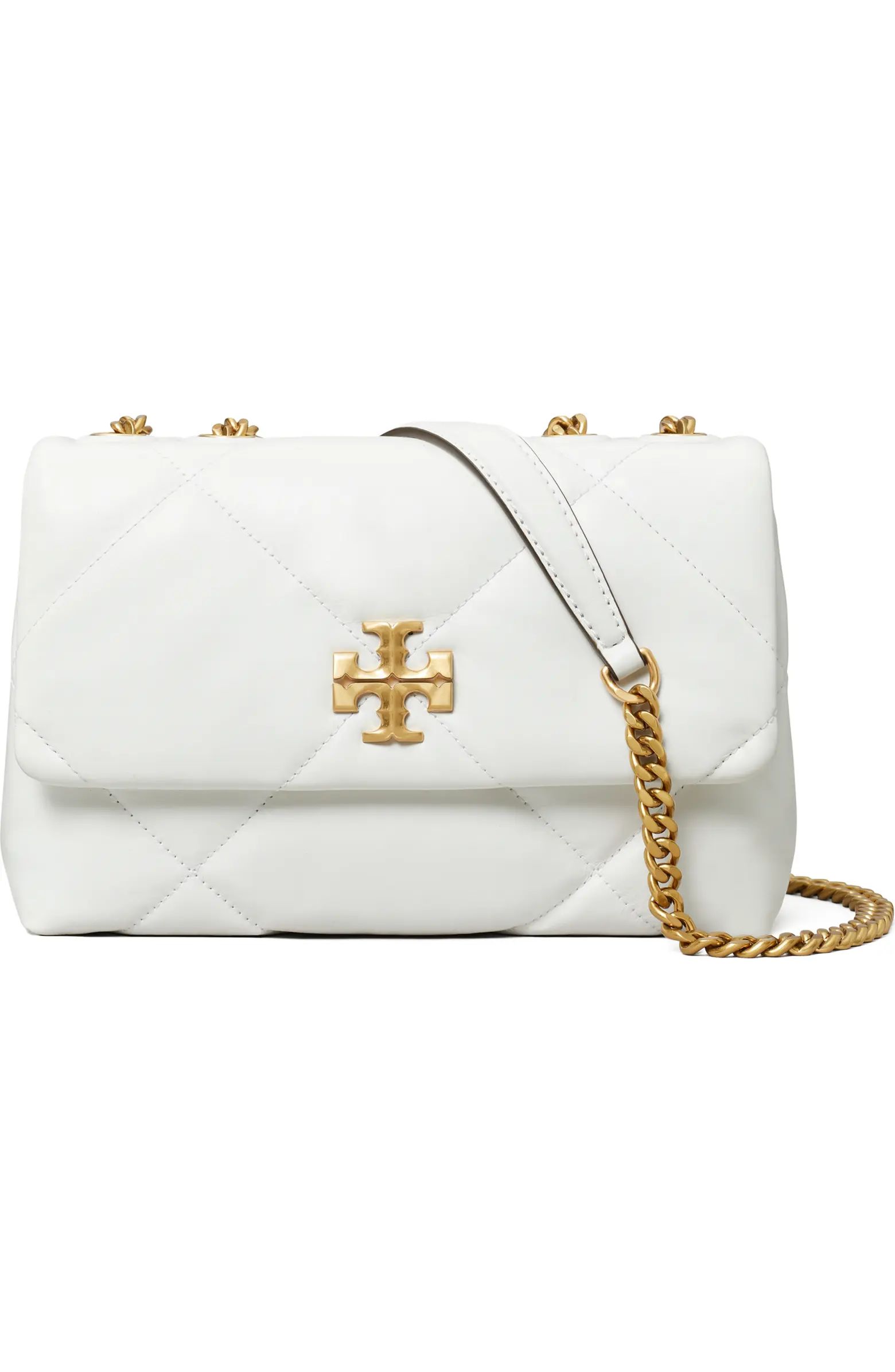 Tory Burch Small Kira Diamond Quilted Convertible Leather Shoulder Bag | Nordstrom | Nordstrom