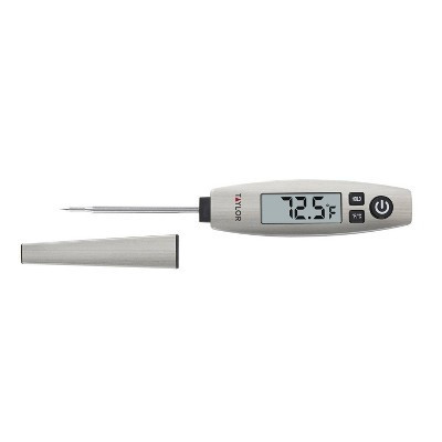Taylor Pen Style Digital Kitchen Meat Cooking Thermometer Stainless: Food Temperature Gauge, Digital Display | Target