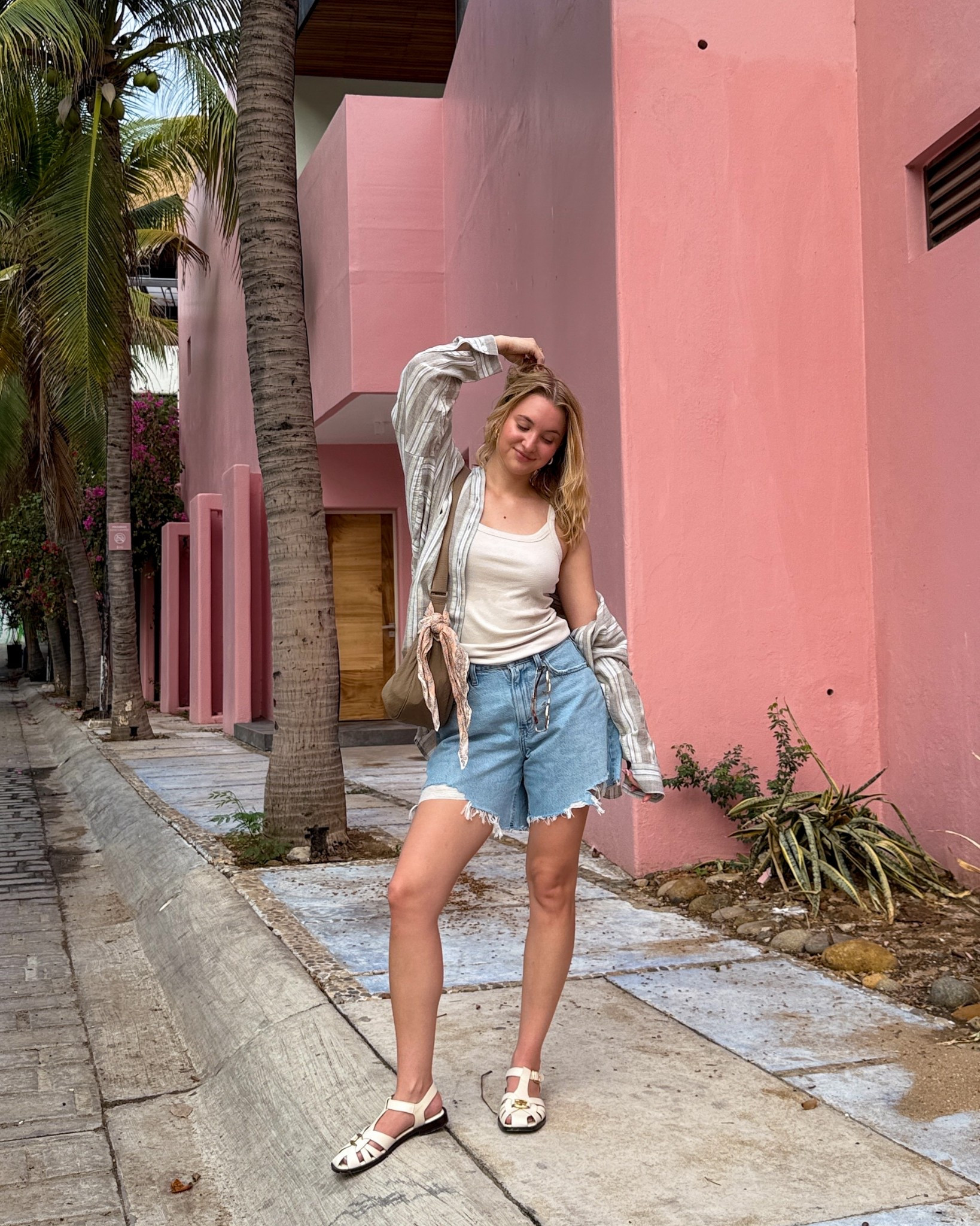 mexico vacation outfit :)

summer shorts, cute shorts, jean shorts, denim shorts, linen outfits, summer sandals, cute sandals, shoes for summerr

#LTKStyleTip #LTKTravel #LTKSummerEdit