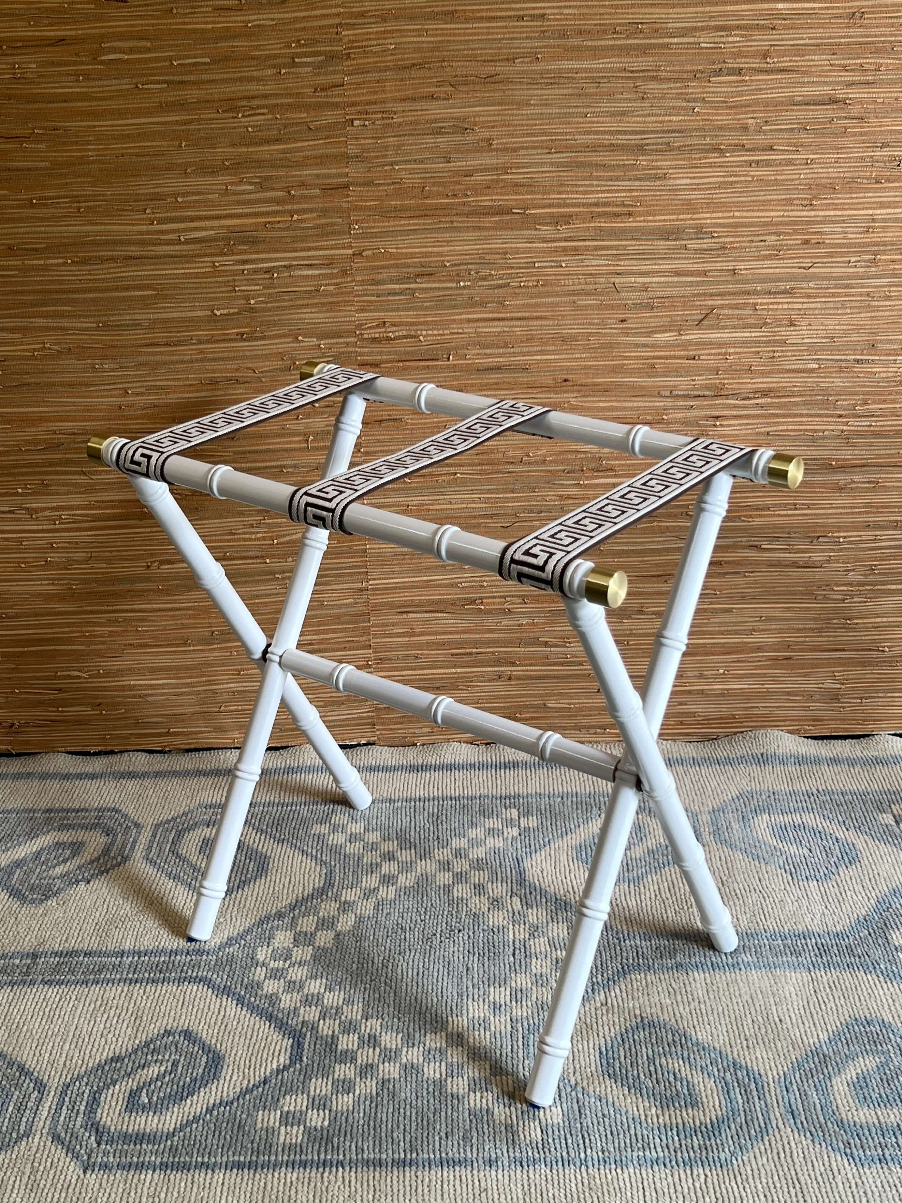 Sarah Bamboo Luggage Rack | Stay Luggage Racks