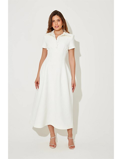 Odd Muse the Ultimate Muse Collared Midi Dress | David Jones | David Jones (Australia & New Zealand)
