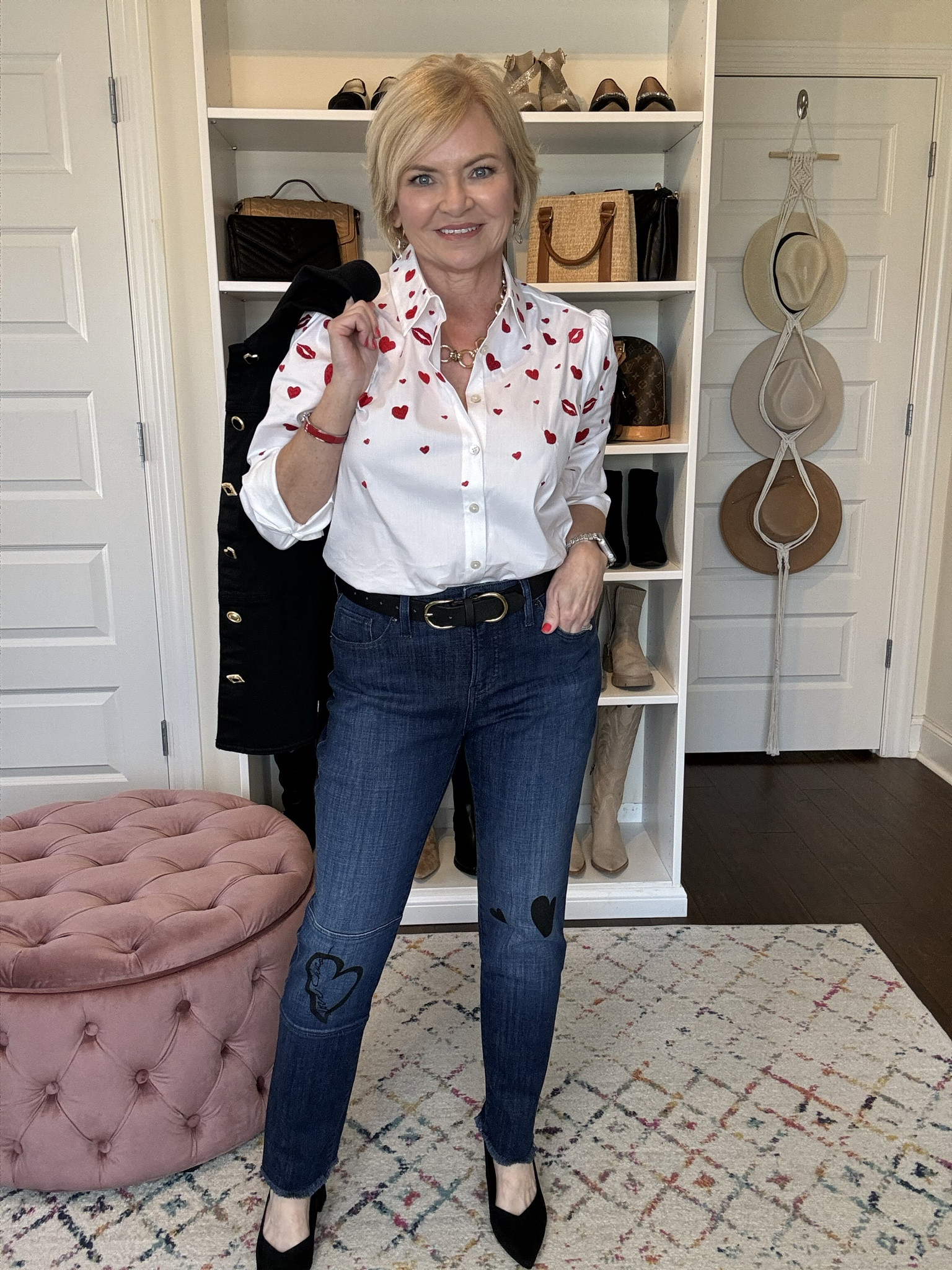 Valentines looks from Chicos!
Wearing 0 jeans, 0.5 shirt, medium tee, small jacket. 

Valentine's Day
Date night outfit
Coated denim 
Petite outfit
Petite style

#LTKover40 #LTKSeasonal #LTKstyletip